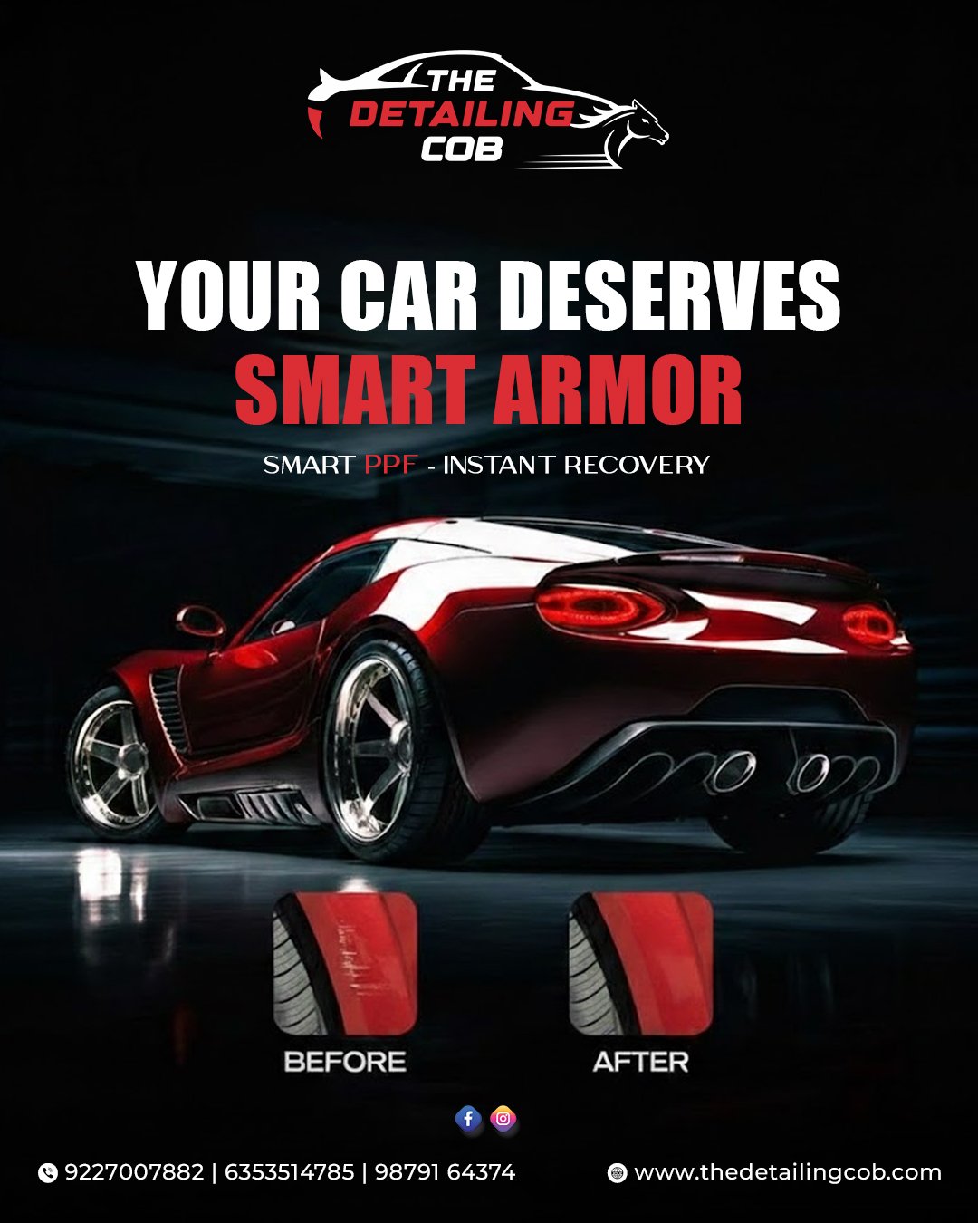 Your car deserves SMART ARMOR